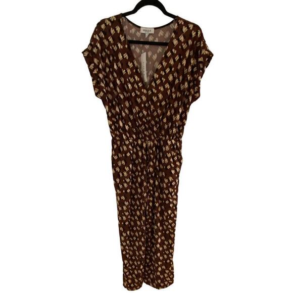 🛍️ G.I.L.I. Brown Jumpsuit w/ Black & White Ascents (NWT) - Picture 1 of 4